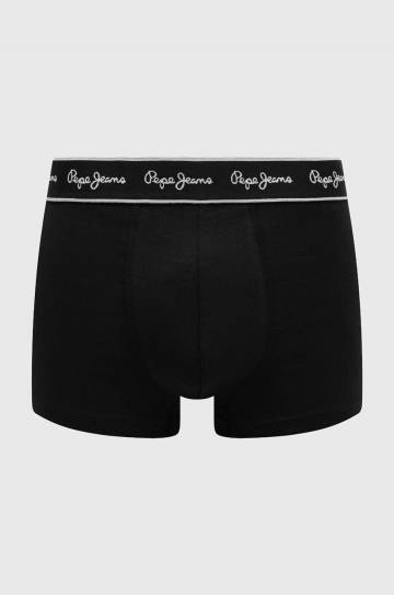 Боксеры Pepe Jeans 3 шт TK 3P мужские цвет чёрный PMU10975.999 Боксеры Pepe Jeans 3 шт TK 3P мужские цвет чёрный PMU10975.999