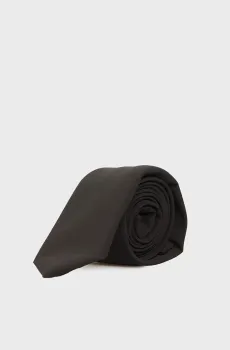 Мужской черный галстук Черный ONESIZE Karl Lagerfeld 553006.805100;990