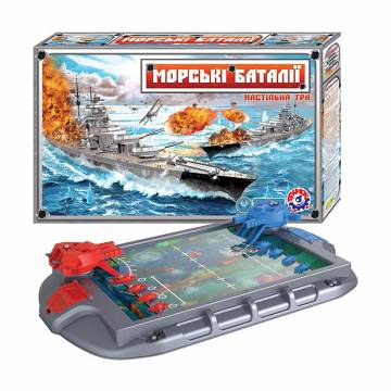 Настольная игра Technok Морские баталии, от 5 лет (1110) Настольная игра Technok Морские баталии, от 5 лет (1110)