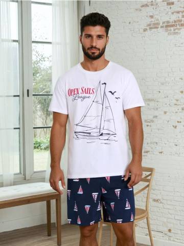 Піжамний комплект із двох предметів - різнобарвний