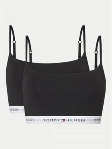 Tommy Hilfiger Набір з 2 бюстгальтерів-топів UW0UW05528 Чорний
