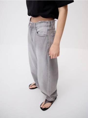 Reserved - Джинсы balloon fit - світло-сірий - 748FZ-09J Reserved - Джинсы balloon fit - світло-сірий - 748FZ-09J