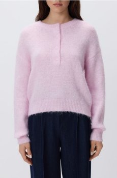 Reserved - Джемпер із суміші вовни - пастельний рожевий - 726II-03X