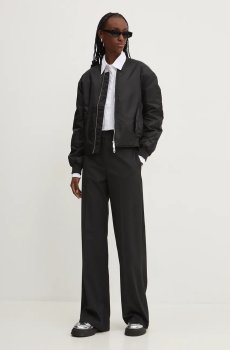 Брюки с примесью шерсти HUGO