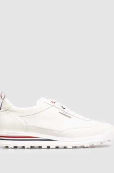 Белые кожаные кроссовки Varsity