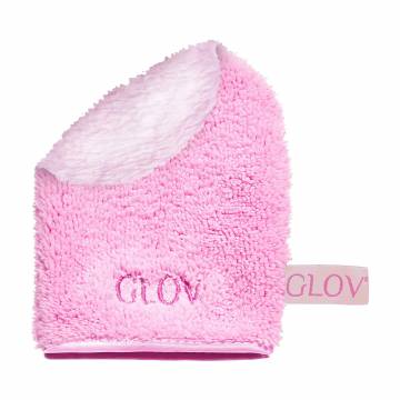 Рукавица для снятия макияжа Glov Dual Fiber Makeup Removing And Skincare Mitt, Pink, 1 шт Рукавица для снятия макияжа Glov Dual Fiber Makeup Removing And Skincare Mitt, Pink, 1 шт