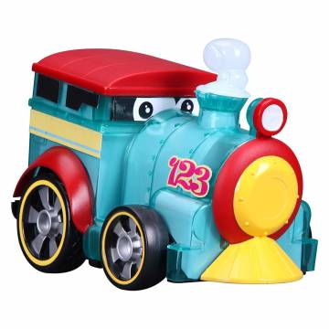 Іграшковий паровозик Bb junior Push and glow із ефектами (16-89005) Іграшковий паровозик Bb junior Push and glow із ефектами (16-89005)