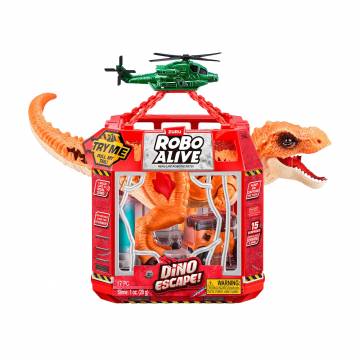 Интерактивный игровой набор Pets & Robo Alive Побег динозавра, от 3 лет, 17 элементов (71127) Интерактивный игровой набор Pets & Robo Alive Побег динозавра, от 3 лет, 17 элементов (71127)