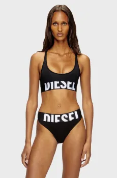 Женский черный топ Черный S Diesel A18277 0PLAR