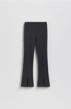 Reserved - Джинси-кльош з розрізами - темно-сірий - 171HN-90M