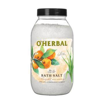 Соль для ванн OHerbal Aroma Inspiration Bath Salt Bright Memory, 1.1 кг Соль для ванн OHerbal Aroma Inspiration Bath Salt Bright Memory, 1.1 кг