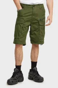 Мужские зеленые шорты Rovic Zip Ralaxed Зеленый 29 G-Star RAW D08566,5126