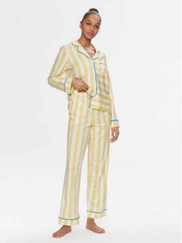 DKNY Піжама YI80003 Жовтий Regular Fit DKNY Піжама YI80003 Жовтий Regular Fit