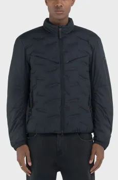 Мужская темно-синяя куртка Синий S Replay M8375 .000.84168