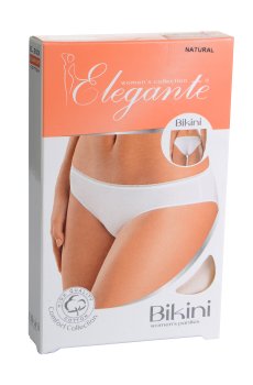 Трусы-бикини женские Elegante EL 2001 Bikini, Natural, размер L