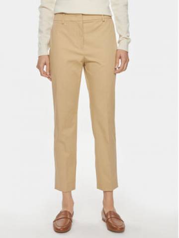 Weekend Max Mara Штани з тканини Cecco 2415131032 Коричневий Slim Fit Weekend Max Mara Штани з тканини Cecco 2415131032 Коричневий Slim Fit