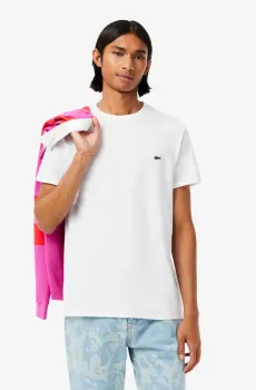 Мужская белая футболка Белый XS Lacoste TH6709001
