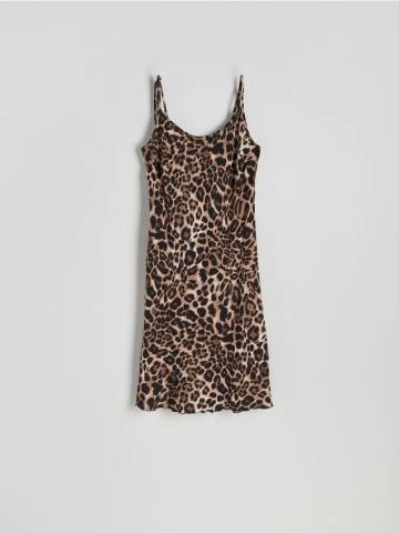 Reserved - LADIES` NIGHTDRESS - коричневий - 141CS-88X Reserved - LADIES` NIGHTDRESS - коричневий - 141CS-88X