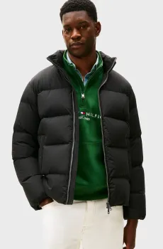 Мужская черная куртка PUFFER Черный XXL Tommy Hilfiger MW0MW40615