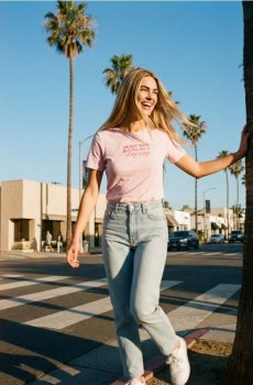 Футболка з написом "Im not sure but IIll do it anyway" - пастельний рожевий