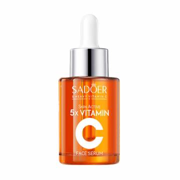 Сыворотка для лица Sadoer 5X Vitamin C Face Serum с витамином С, 30 мл Сыворотка для лица Sadoer 5X Vitamin C Face Serum с витамином С, 30 мл