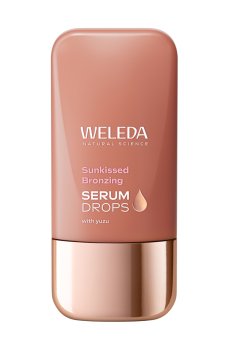 Бронзирующая сыворотка для лица Weleda Sunkissed Bronzing Serum Drops с юдзу, 30 мл