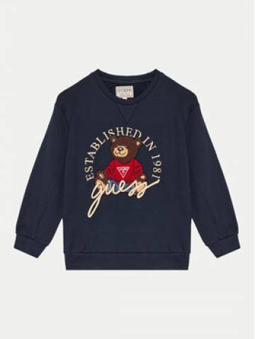Guess Світшот H4BJ07 KAX73 Cиній Relaxed Fit Guess Світшот H4BJ07 KAX73 Cиній Relaxed Fit
