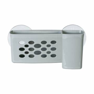 Держатель для зубных щеток Ekodeo Polo прямой, серый (L9117SL)