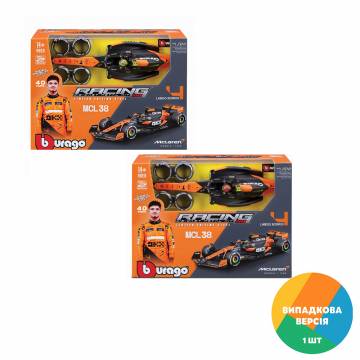 Конструктор Bburago McLaren MCL38, 1:24, 40 деталей, от 14 лет (18-28511)