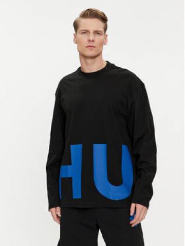 Hugo Longsleeve Nallison 50509775 Чорний Regular Fit Hugo Longsleeve Nallison 50509775 Чорний Regular Fit