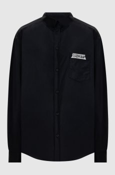 Черная рубашка Masking Tape