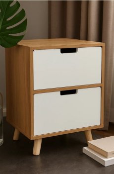 Приліжкова тумба - бежевий