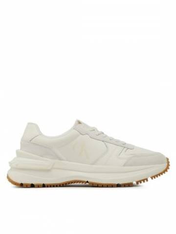 Calvin Klein Jeans Снікерcи Chunky Runner Vintage Tongue YM0YM00633 Écru Calvin Klein Jeans Снікерcи Chunky Runner Vintage Tongue YM0YM00633 Écru