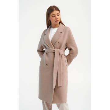 Пальто пудрове Estro ER00110285