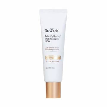 Антивозрастной крем для лица Dr. Oracle Retino Tightening Double Collagen Cream с ретинолом и коллагеном, 50 мл Антивозрастной крем для лица Dr. Oracle Retino Tightening Double Collagen Cream с ретинолом и коллагеном, 50 мл