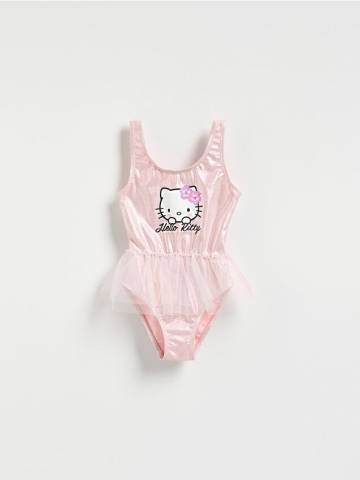 Reserved - Купальник Hello Kitty - пастельний рожевий - 682EB-03X Reserved - Купальник Hello Kitty - пастельний рожевий - 682EB-03X