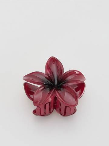 Reserved - Затискач для волосся - буряковий - 451FD-83X