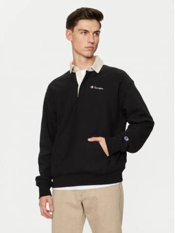 Champion Світшот 220708 Чорний Relaxed Fit Champion Світшот 220708 Чорний Relaxed Fit