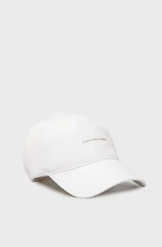 Женская белая кепка PRINTED MONOLOGO Белый ONESIZE Calvin Klein LV04K5027G