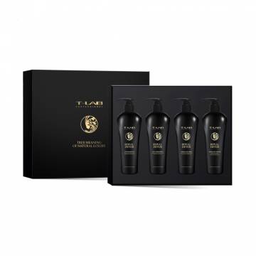 Набор для волос и тела T-LAB Professional Royal Detox Pure Glowing, 4 предмета Набор для волос и тела T-LAB Professional Royal Detox Pure Glowing, 4 предмета