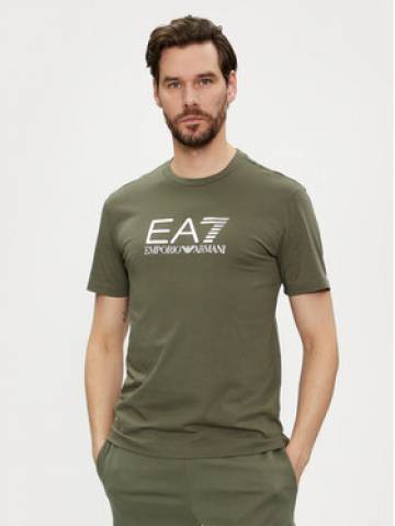 EA7 Emporio Armani Футболка 3DPT71 PJM9Z 1846 Зелений Regular Fit EA7 Emporio Armani Футболка 3DPT71 PJM9Z 1846 Зелений Regular Fit