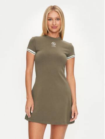 Guess Повсякденна сукня Elea V4YK00 KCDN0 Хакі Regular Fit Guess Повсякденна сукня Elea V4YK00 KCDN0 Хакі Regular Fit