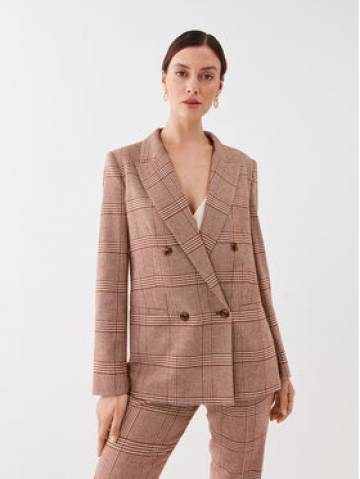 TWINSET Піджак 232TP2751 Коричневий Regular Fit TWINSET Піджак 232TP2751 Коричневий Regular Fit
