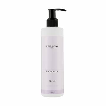 Молочко для тела Epilax Silk Touch Body Milk Bubble Gum SPF 15, с пантенолом, 250 мл Молочко для тела Epilax Silk Touch Body Milk Bubble Gum SPF 15, с пантенолом, 250 мл