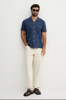 Рубашка с добавлением льна Lindbergh