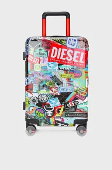 Чемодан PC PRINTED TROLLEY-STICKERS Разноцветный S Diesel DSL004.1