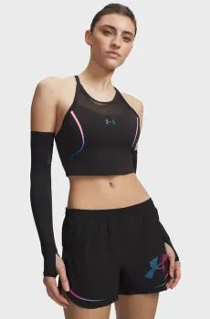 Женский черный топ UA Velociti Elite Crop Tank Черный XS Under Armour 6009499-008