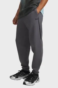 Мужские серые спортивные брюки UA Unstoppable Flc Joggers Серый XXL Under Armour 6013427-025