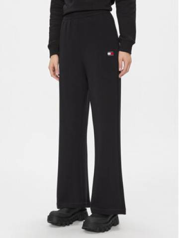 Tommy Jeans Спортивні штани DW0DW17312 Чорний Wide Leg Tommy Jeans Спортивні штани DW0DW17312 Чорний Wide Leg