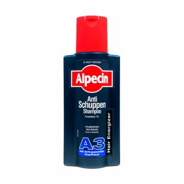 Мужской шампунь против перхоти и выпадения волос Alpecin Anti Dandruff A3 Shampoo с кофеином, 250 мл Мужской шампунь против перхоти и выпадения волос Alpecin Anti Dandruff A3 Shampoo с кофеином, 250 мл